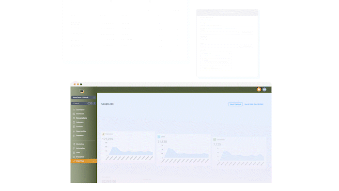 reporting dashboard gif